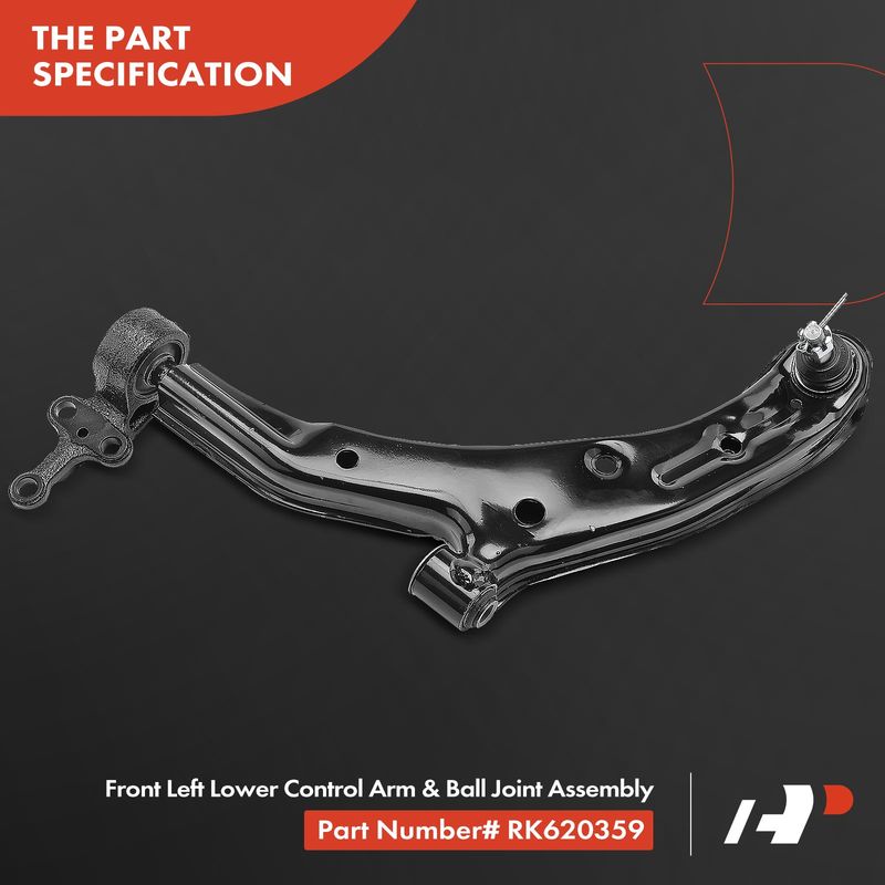 Front Left Lower Control Arm with Ball Joint for Nissan Sentra 2000-2006
