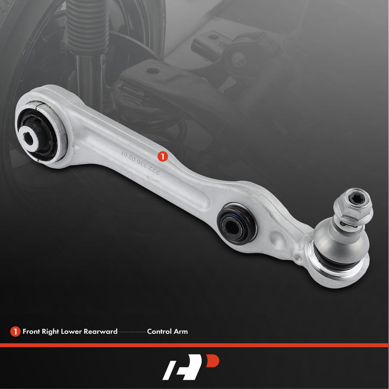 Front Right Lower Rearward Control Arm for Mercedes-Benz S65 AMG S450 S550e S560
