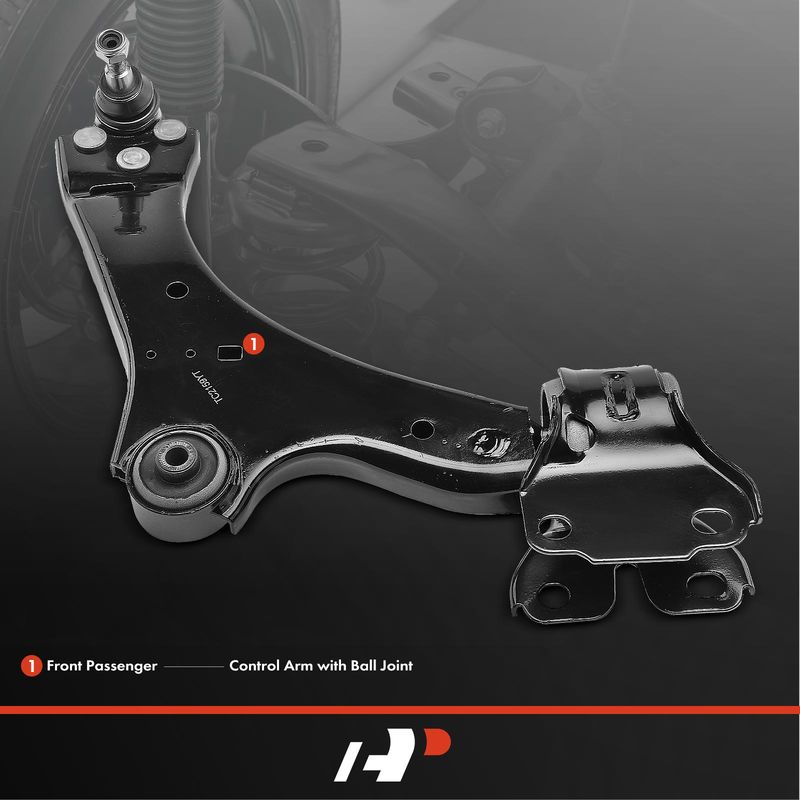 Front Right Lower Control Arm with Ball Joint for Volvo S60 S80 V60 V70