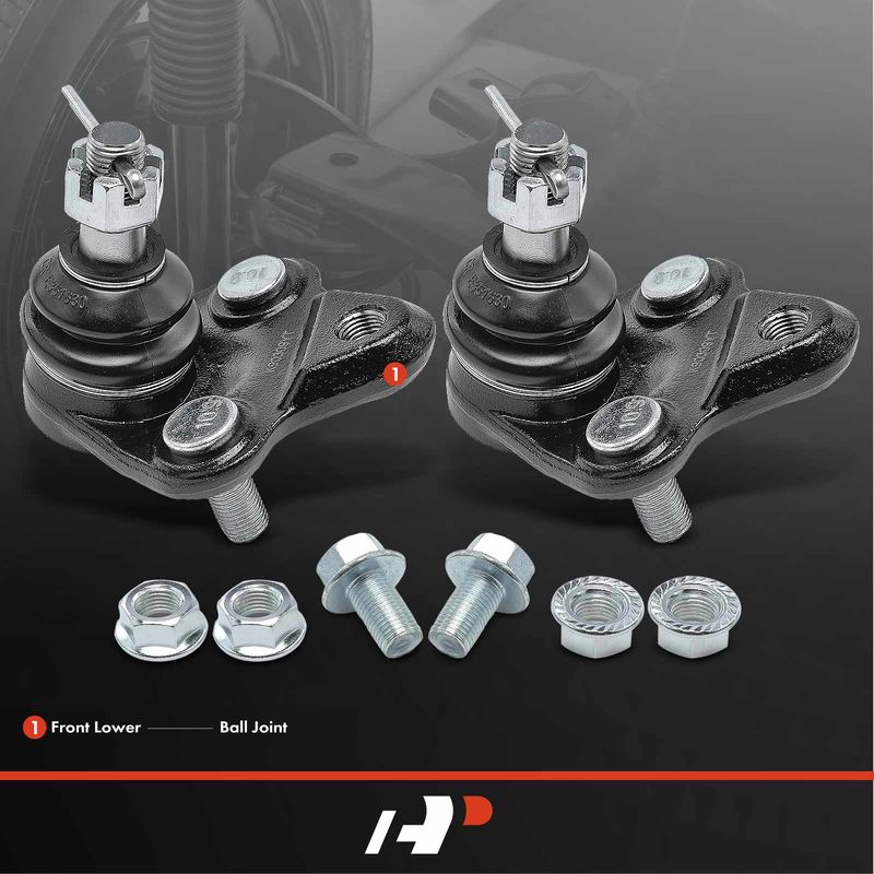 2x Front Lower Suspension Ball Joint for Toyota Corolla RAV4 Celica Prius Prime