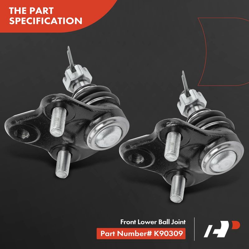 2x Front Lower Suspension Ball Joint for Toyota Corolla RAV4 Celica Prius Prime