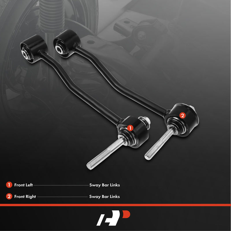 2x Front Stabilizer Bar End Link for Ford F-250 350 450 550 Super Duty 2000-2004