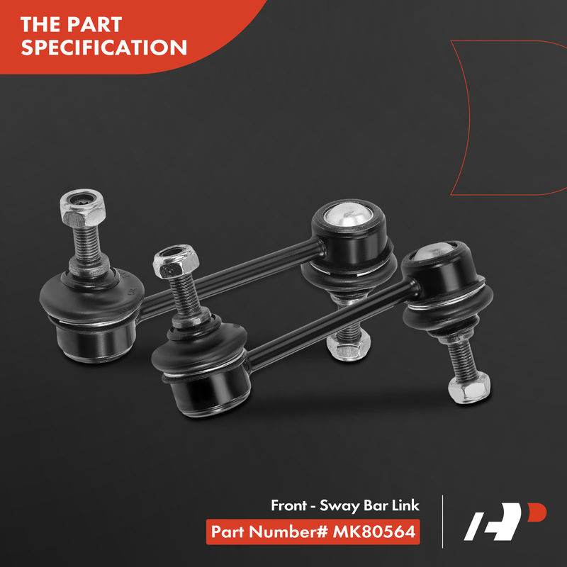 2x Front Sway Bar End Link for Audi A8 S8 Chrysler Sebring Dodge Avenger