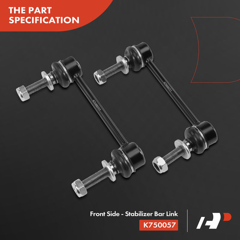 2x Front Stabilizer Bar Link for Cadillac CTS 2008-2014 SRX 2004-2009 STS