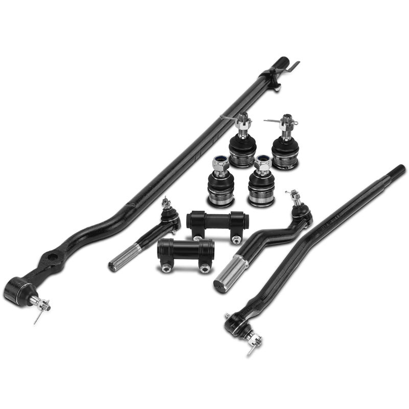 10x Tie Rod End & Ball Joint for Ford Excursion F250 F350 Super Duty 4WD