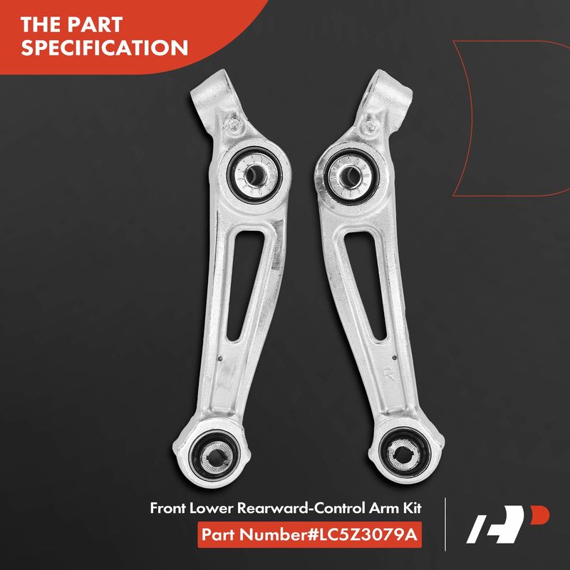 2x Front Lower Rearward Control Arm for Lincoln Aviator 2020-2023 3.0L