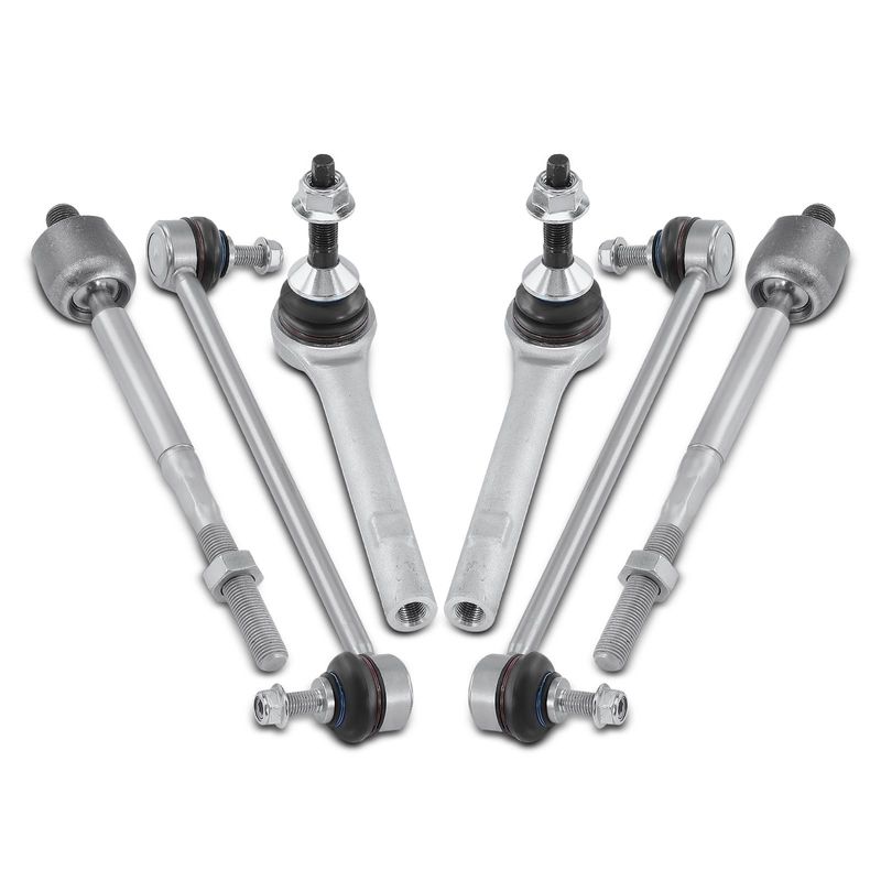 6x Sway Bar Link & Tie Rod End for Tesla X 2016-2021 S 2016-2021 ELECTRIC