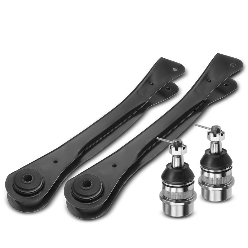 2x Front Upper Control Arm and Ball Joints with Ball Joint for Jeep Wrangler TJ