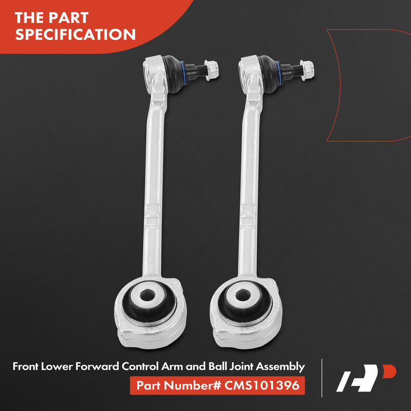 2x Front Lower Rearward Control Arm with Ball Joint for Mercedes-Benz CLS550 AWD