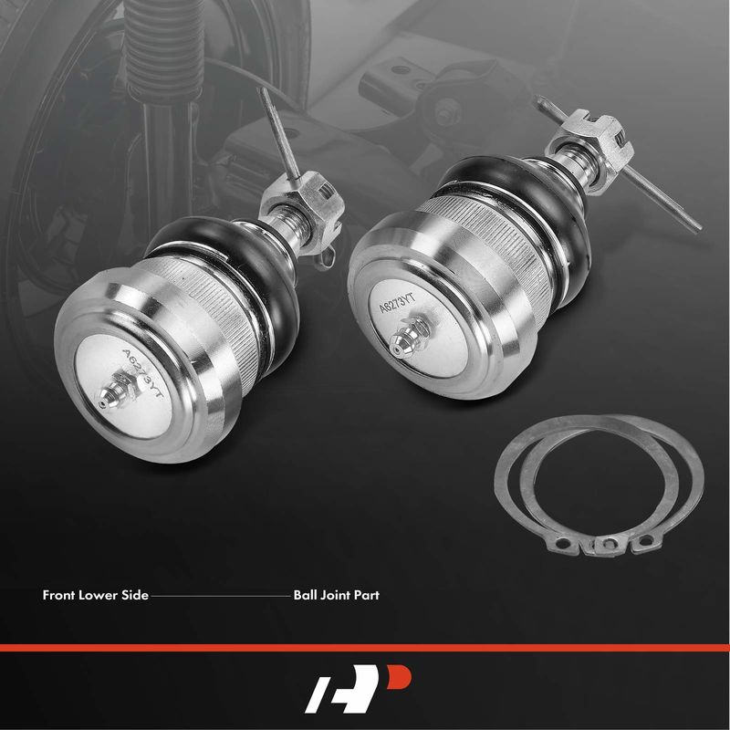 2x Front Lower Ball Joint for Buick Opel Chevrolet Chevette Isuzu Pontiac T1000
