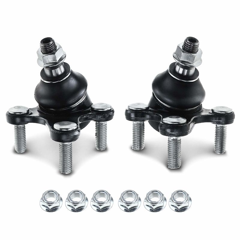 2x Front Lower Ball Joint for Audi A3 Q3 Quattro VW Beetle Jetta Golf