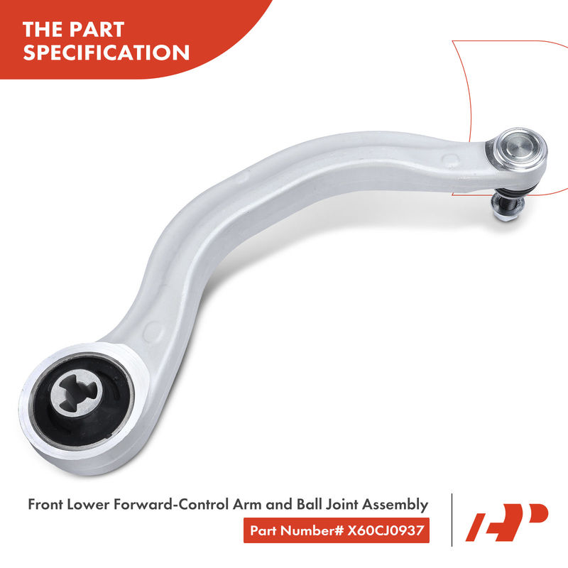 2x Front Lower Forward Control Arm with Ball Joint for Tesla 3 18-21 Y 20-21