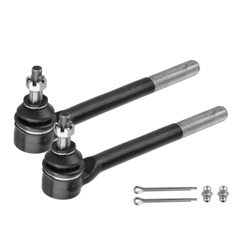 2x Front Outer Steering Tie Rod End for Chevy S10 96-03 Jimmy Blazer GMC Sonoma