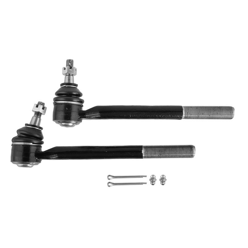 2x Front Outer Steering Tie Rod End for Chevy S10 96-03 Jimmy Blazer GMC Sonoma