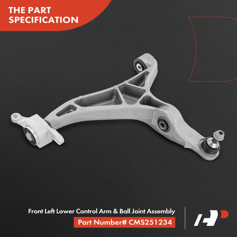 Front Left Lower Control Arm & Ball Joint Assembly for Dodge Jeep Grand Cherokee