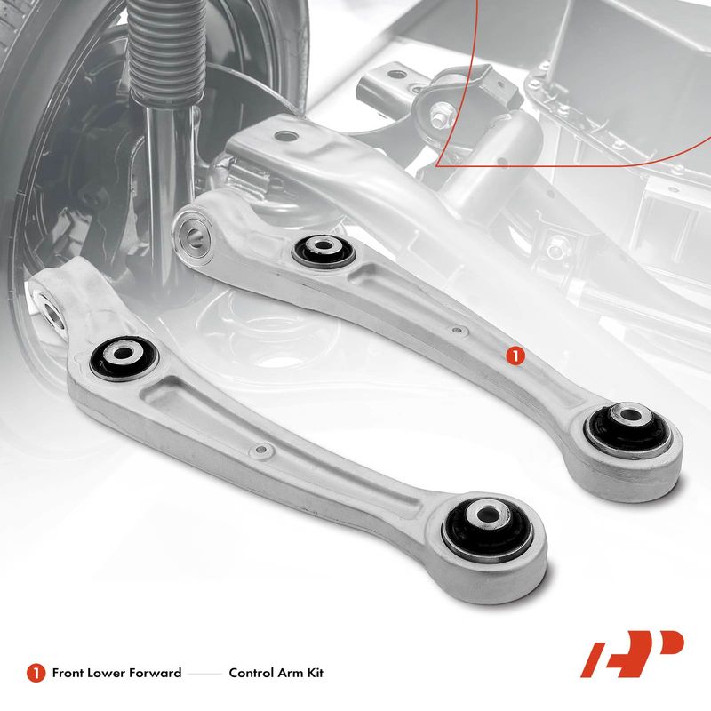 2x Front Lower Forward Control Arm for Audi A4 A4 Quattro 2009-2012 A5 Q5 S4 S5