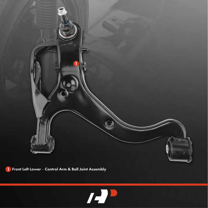 Front Left Lower Control Arm with Ball Joint for Land Rover LR3 2005-2009
