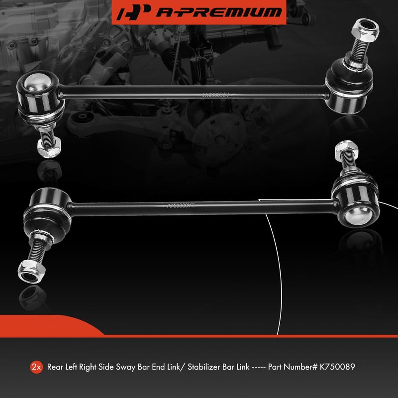 2x Rear Stabilizer Bar End Link for Suzuki Reno Forenza 04-08 Chevrolet Optra