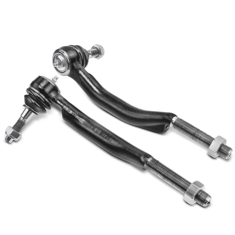 2x Outer Steering Tie Rod End for Chevy Trailblazer GMC Envoy Buick Rainier