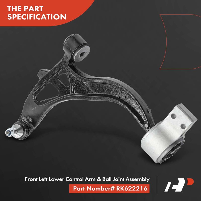 2x Front Lower Control Arm and Ball Joint Assembly for Ford Explorer 2011-2019