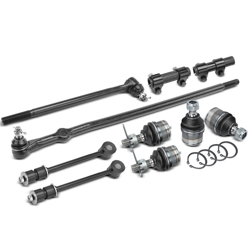10x Inner Tie Rod End & Rear Stabilizer Bar Link & Ball Joint for Ford F-250 4WD