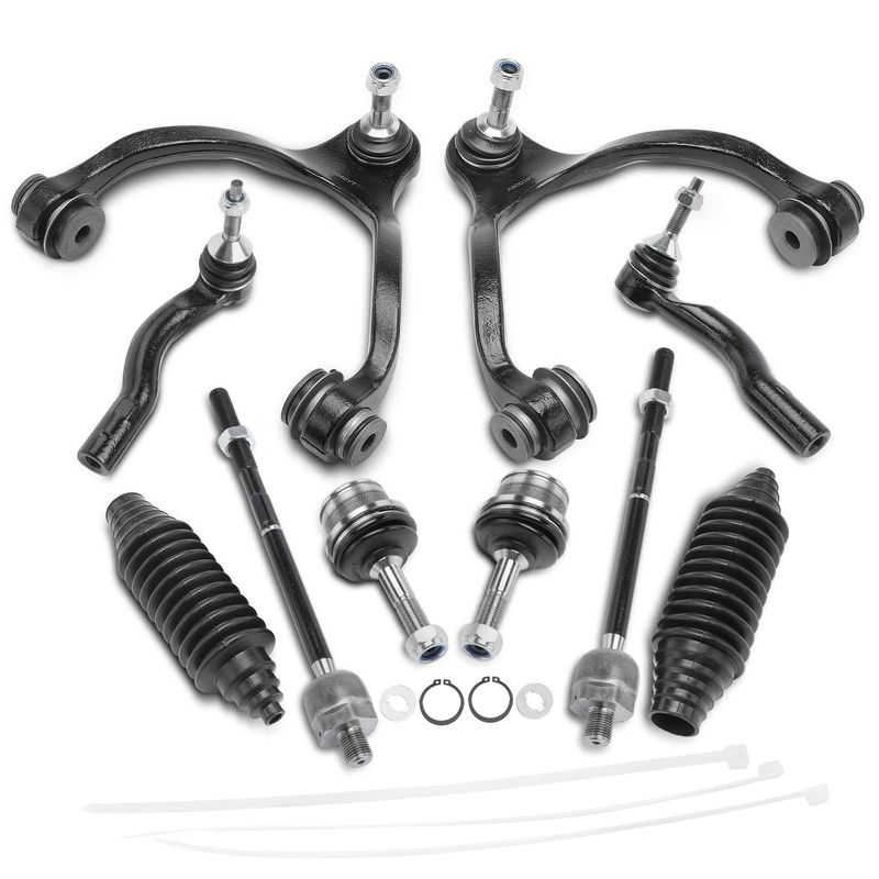 10x Control Arm with Ball Joint & Tie Rod End for Ford Crown Victoria Lincoln