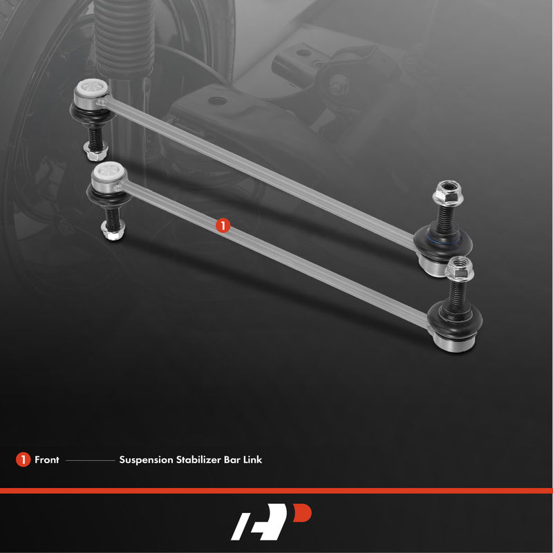 2x Front Stabilizer Bar Link for Volvo C30 2007-2013 S40 2004-2011 C70 V50