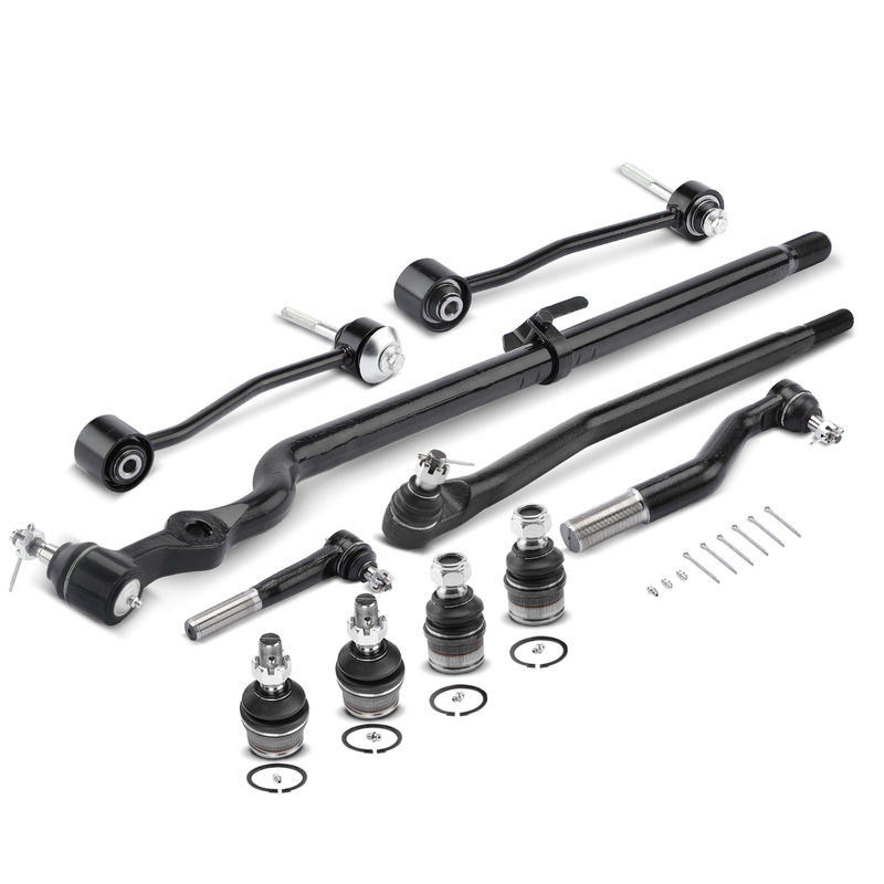 10x Front Stabilizer Bar End Link Tie Rod End Kit for Ford Excursion F-250 F-350