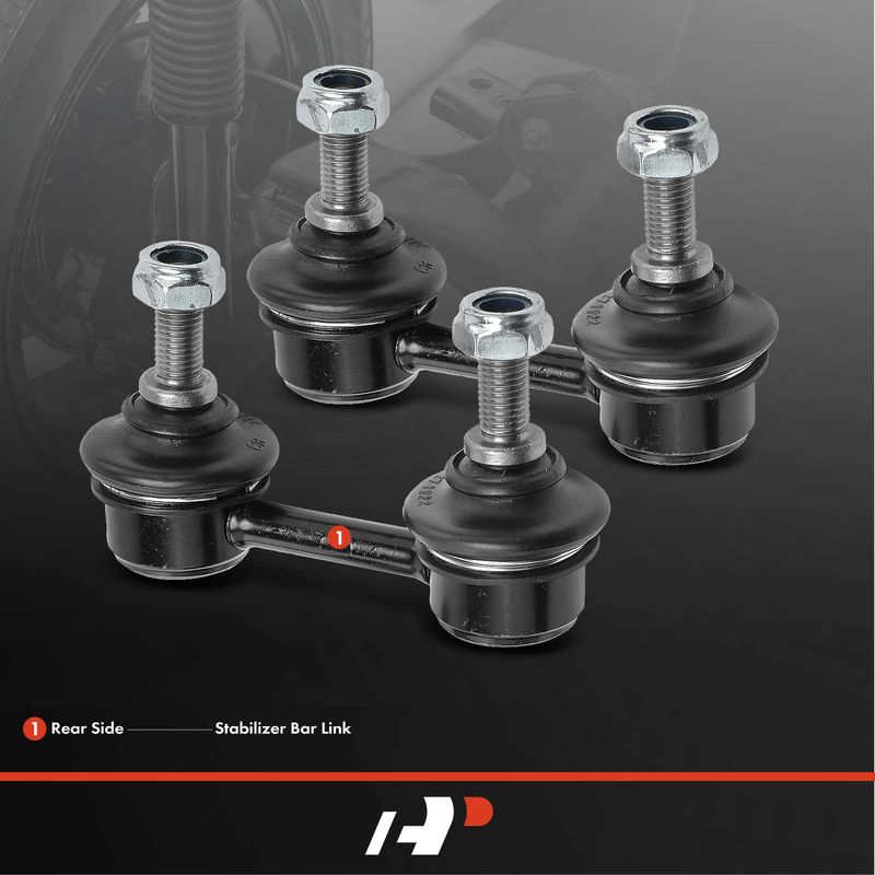 2x Rear Stabilizer Bar Link for BMW E38 740iL 1995-2001 Z8 F01 2000-2003 740i