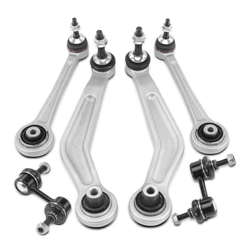6x Control Arm with Ball Joint & Sway Bar Link for BMW E39 M5 2000-2003