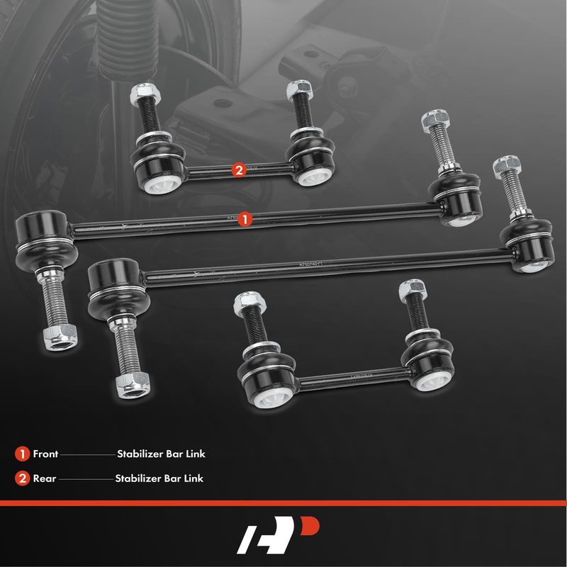 4x Front & Rear Stabilizer Bar Link for Ford Edge 2015-2022 Fusion Lincoln MKZ