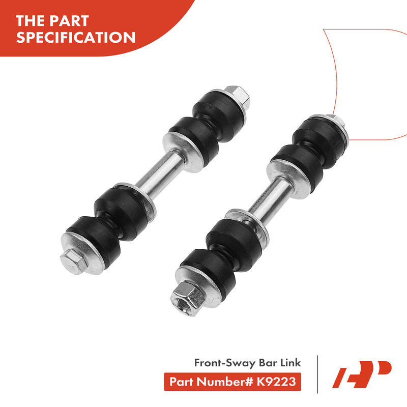 8x Front Sway Bar Link with Ball Joint Tie Rod End for Toyota Pickup 84-88 RWD