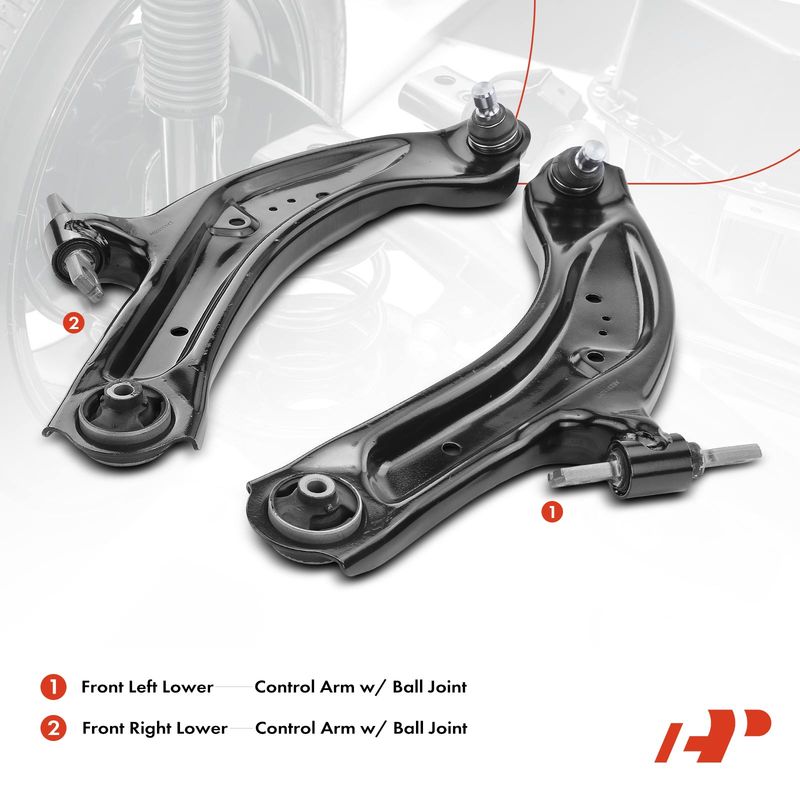 2x Front Lower Control Arm for Nissan Rogue 2014-2019 Rogue Sport