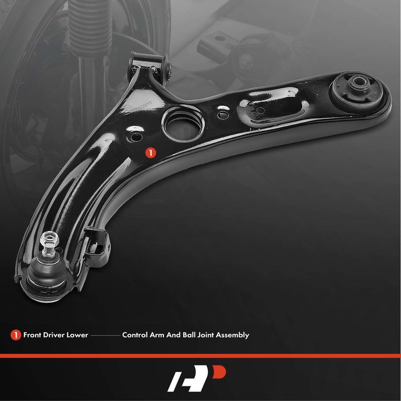 Front Left Lower Control Arm with Ball Joint for Hyundai Elantra GT Veloster
