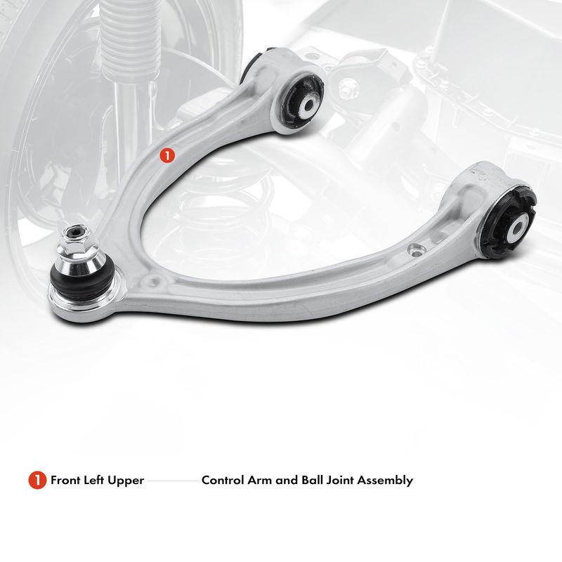 Front Left Upper Control Arm with Ball Joint for Mercedes-Benz C300 CLS450 E450