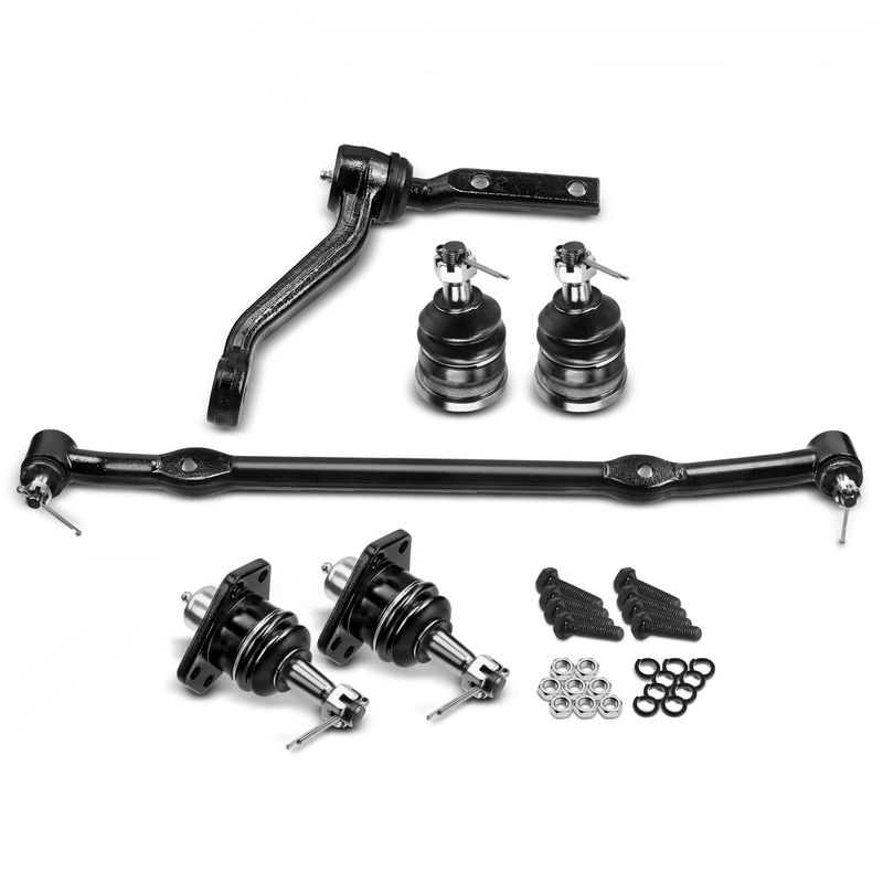 6x Front Tie Rod Assembly & Ball Joint & Idler Arm for Buick Chevrolet Oldsmobile