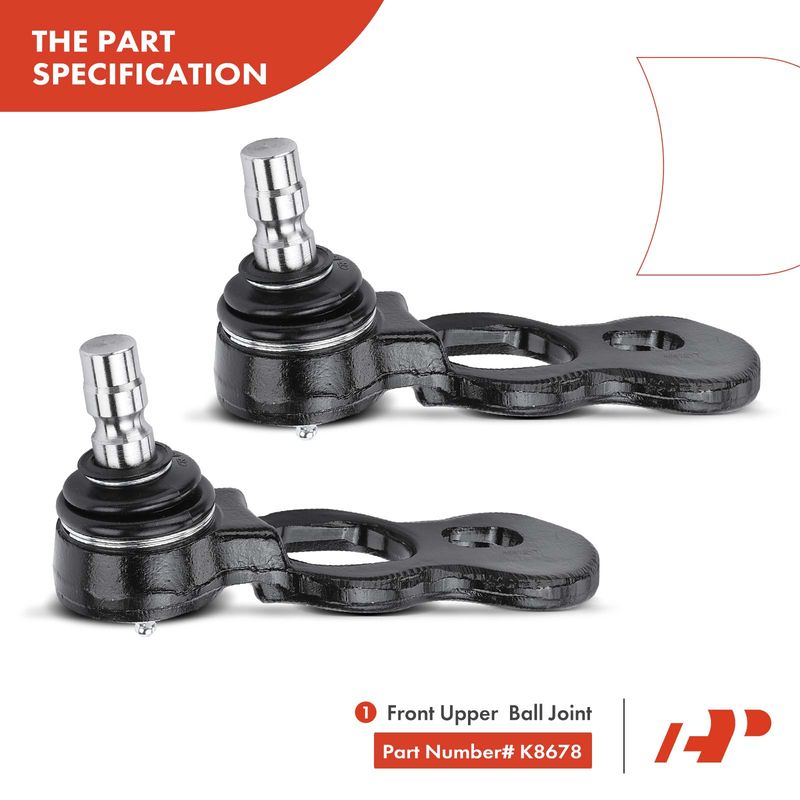 4x Front Upper & Lower Ball Joint for Ford Crown Victoria Lincoln Town Car 95-02