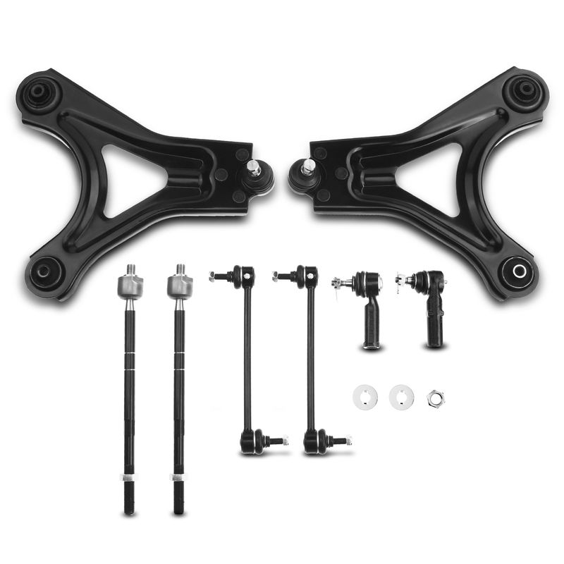 8x Front Control Arm with Ball Joint for Ford Contour 1998-2000 Mercury Cougar