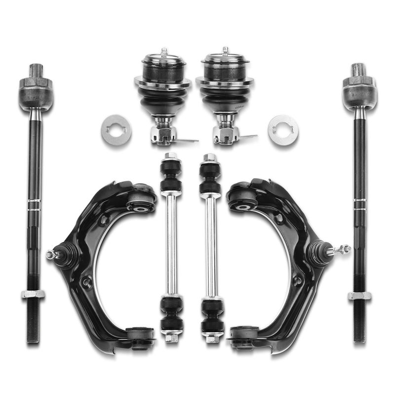 8x Front Upper Control Arm with Ball Joint Sway Bar Link for Ford Explorer Mercury