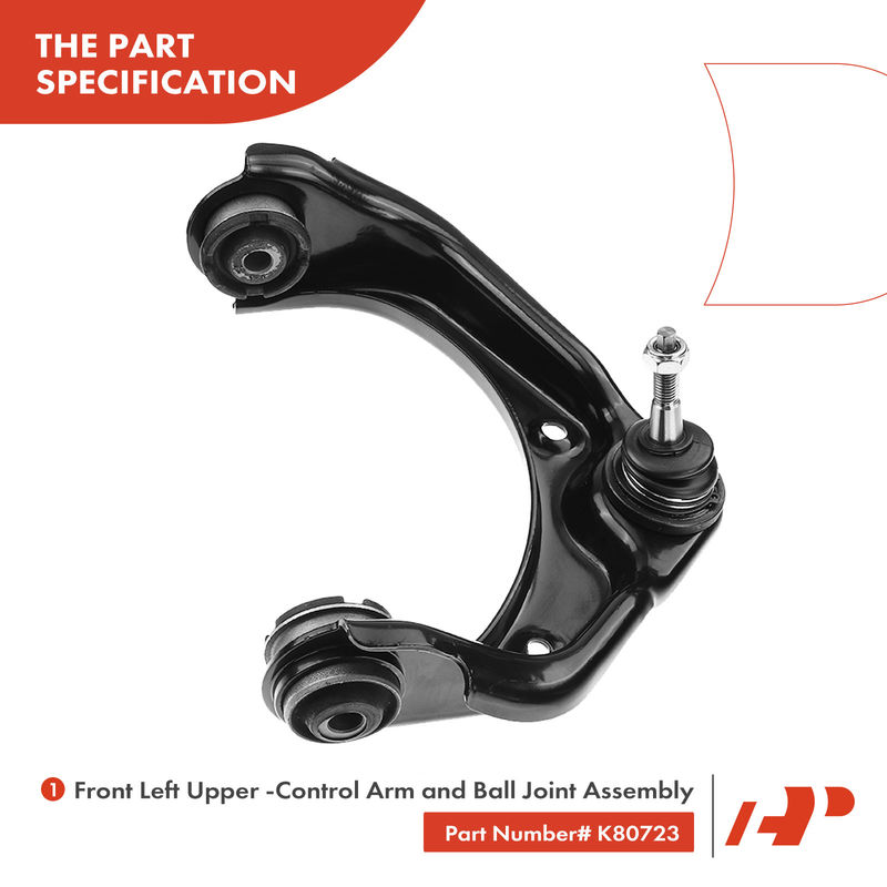 8x Front Upper Control Arm with Ball Joint Sway Bar Link for Ford Explorer Mercury