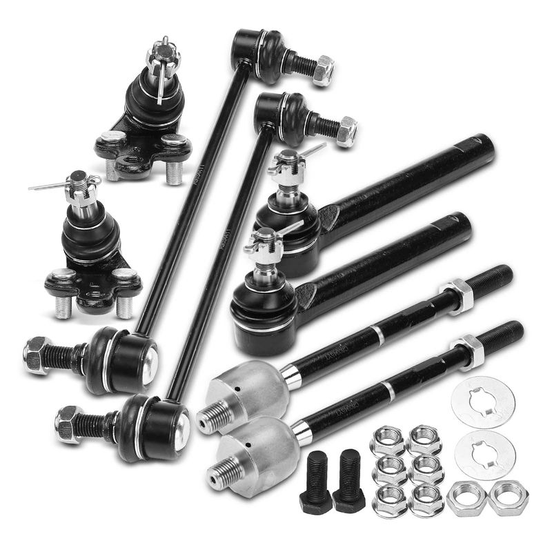 8x Tie Rod End & Stabilizer Bar Link & Ball Joint for Lexus RX330 Toyota
