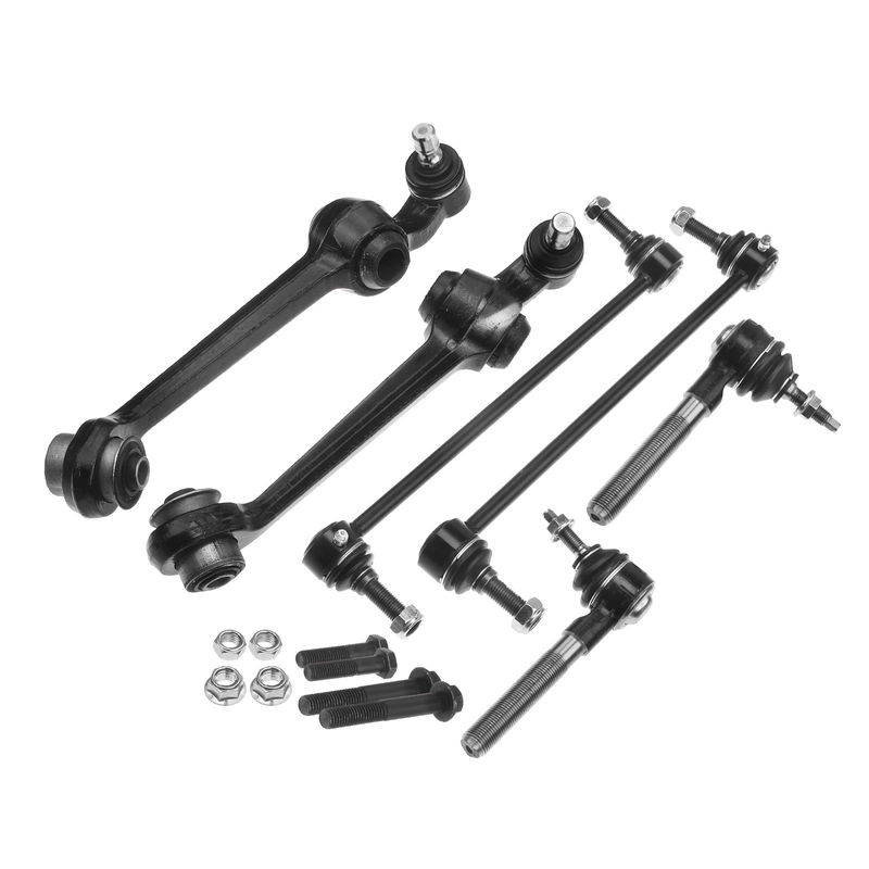 6x Front Control Arm with Ball Joint Stabilizer Bar Link for Chrysler Dodge