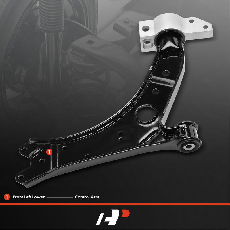 Front Left Lower Control Arm for Audi A3 Quattro Volkswagen Golf Jetta GTI Eos