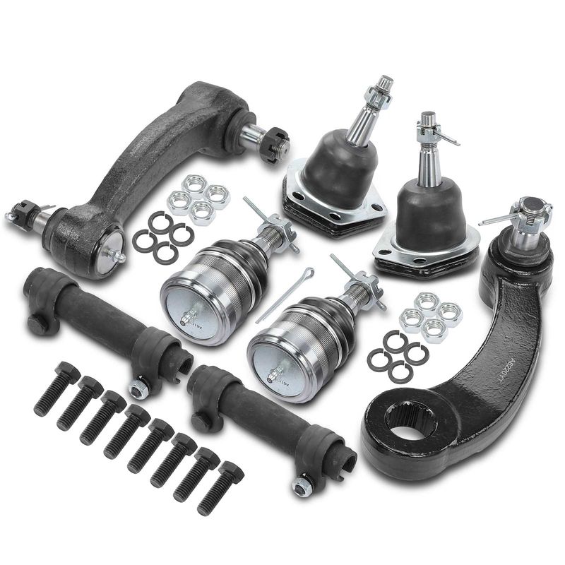 8x Pitman Arm Idler Arm Ball Joint for Chevy G10 G20 GMC G1500 G2500 1983-1995