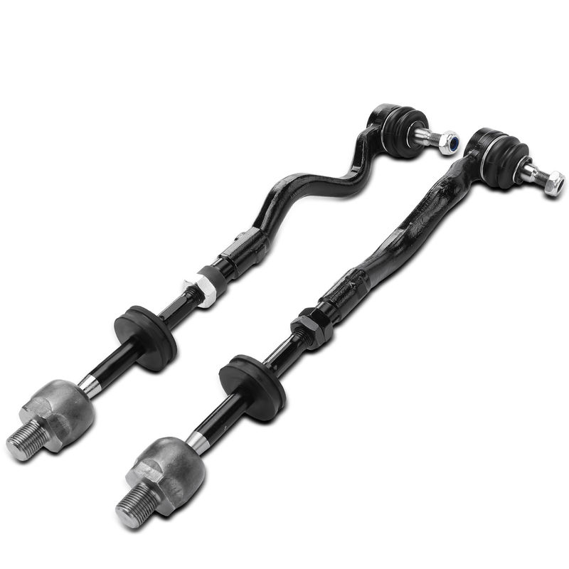2x Front Inner & Outer Tie Rod End for BMW E36 E46 318i 318is 325i 328is M3 Z3