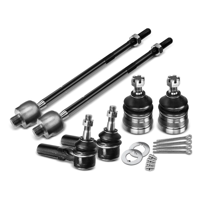 6x Inner & Outer Tie Rod Ends & Ball Joints for Cadillac DTS 2006-2011 DeVille