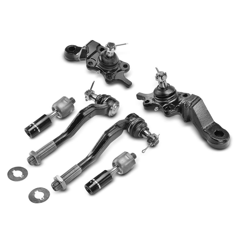 6x Inner & Outer Tie Rod End Front Lower Ball Joint for Toyota Tacoma 1995-2004