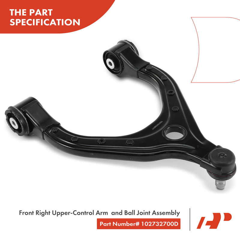Front Right Upper Control Arm with Ball Joint & Bushing for Tesla X 2016-2021