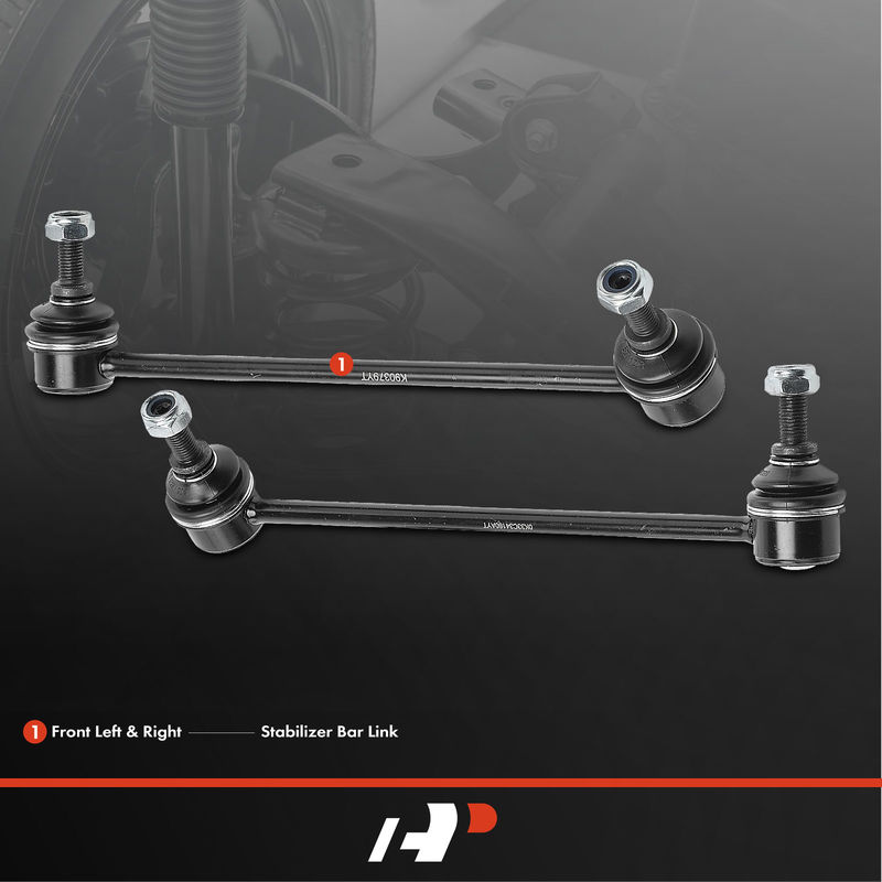 2x Front Stabilizer Bar Link for Kia Rio 2001-2002 L4 1.5L
