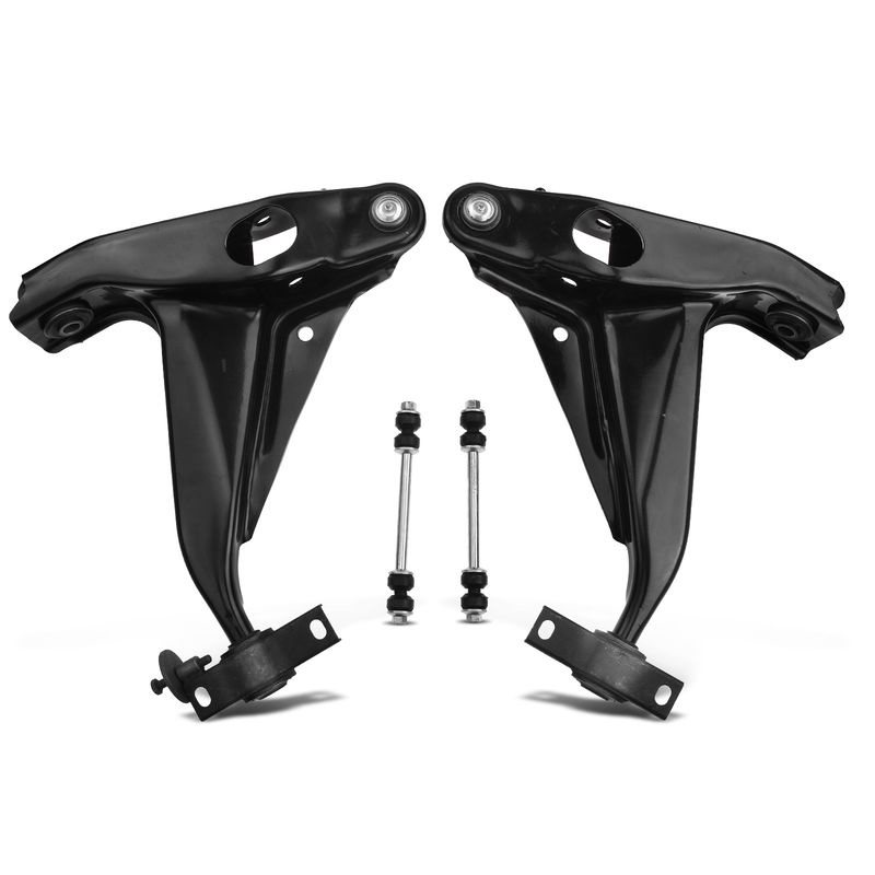 4x Front Control Arm with Ball Joint Sway Bar Link for Ford Mercury Mountaineer